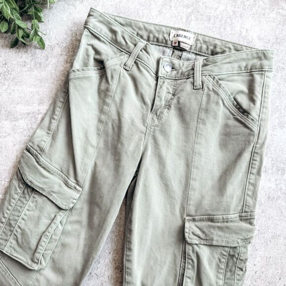 L'AGENCE Cargo Skinny Utility Pants Size 24 - Picture 1 of 8
